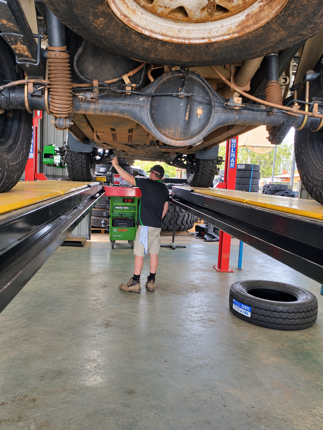 Wheel alignment