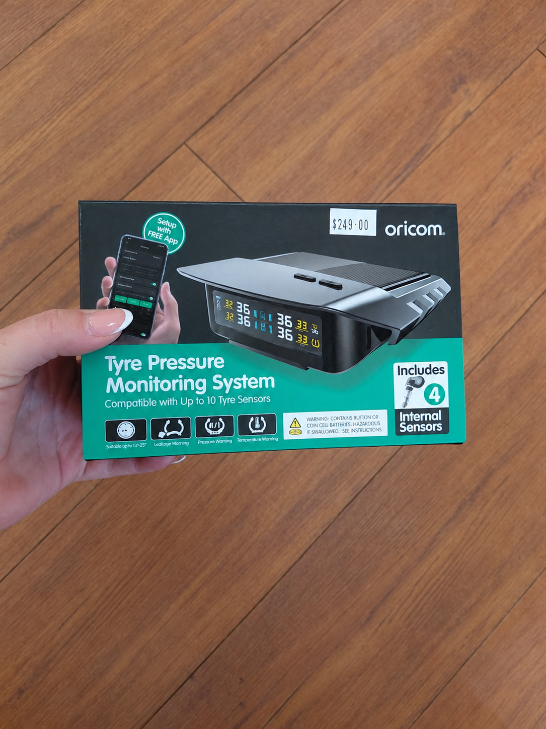 Oricom Internal TPMS