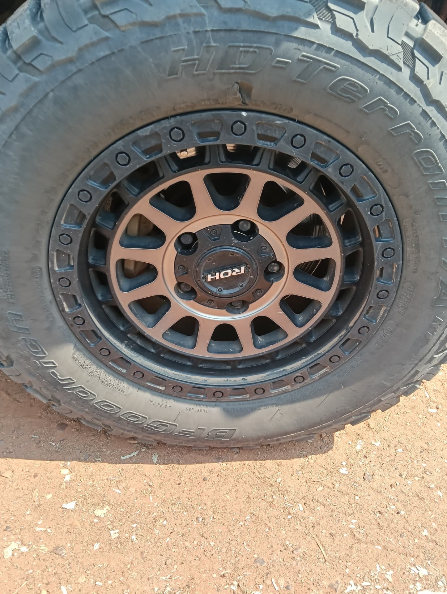 Sidewall damage