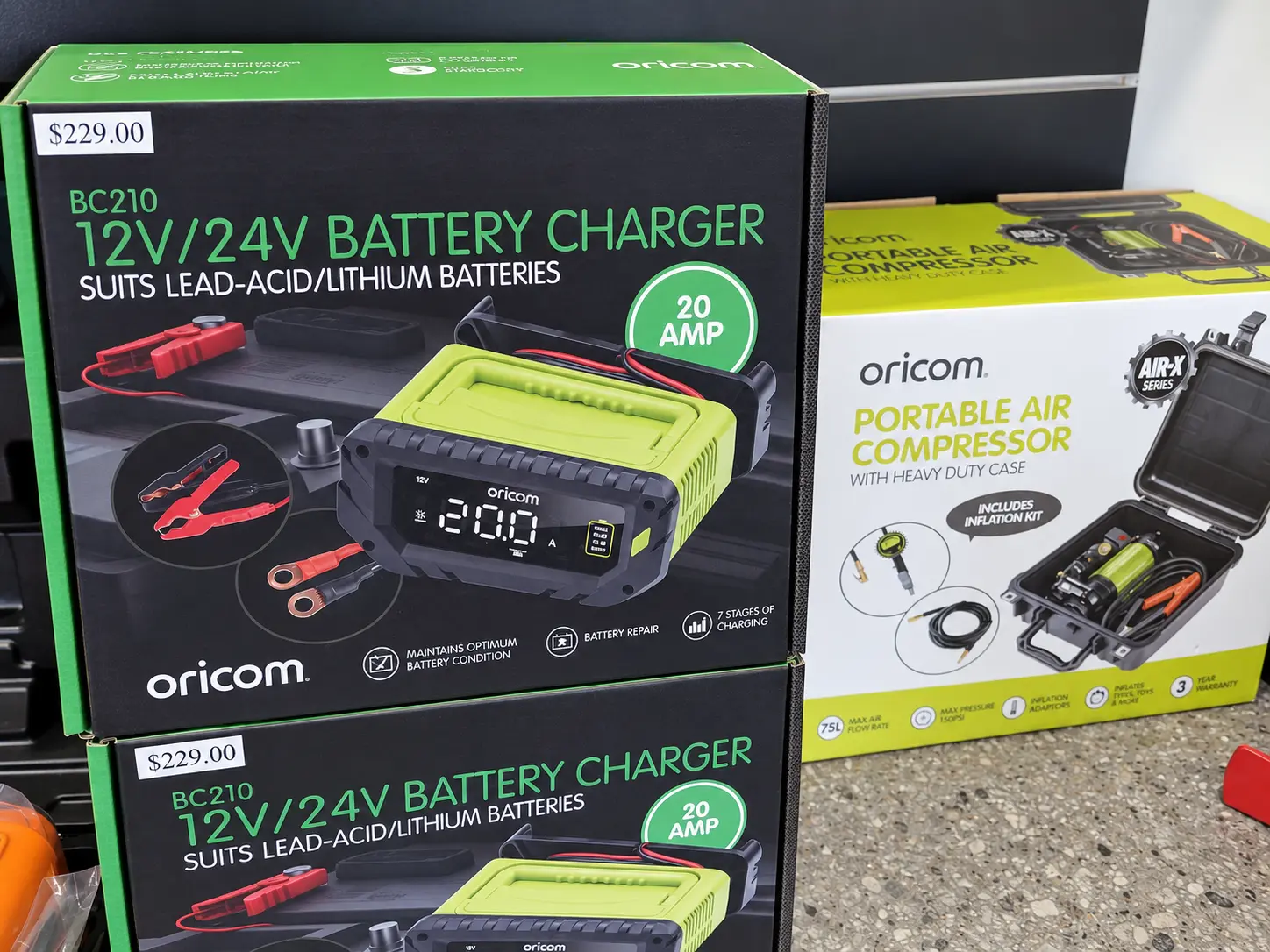 Oricom Battery Chargers